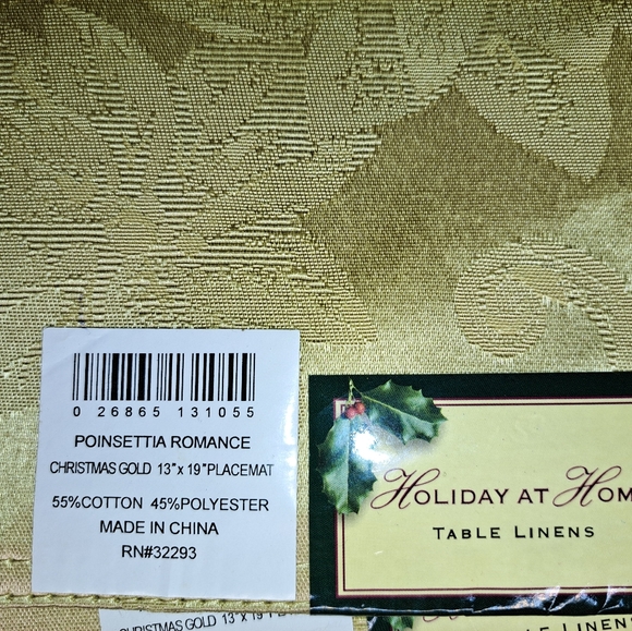 Holiday At Home Placemats Set of 7 - Picture 5 of 7